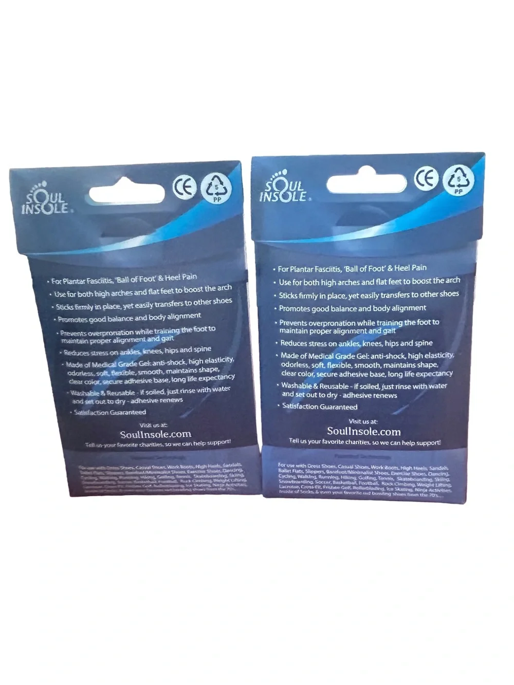 Soul Insole Orthotic Insoles Size S – New 🔥bundle (2pairs)